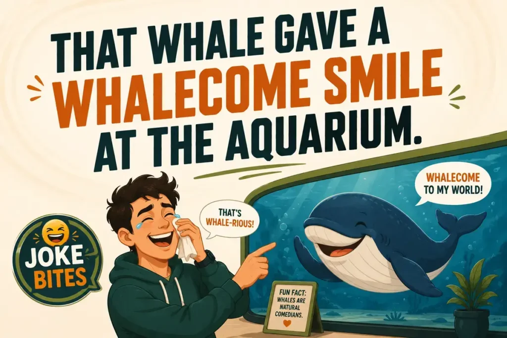 Short Whale Puns and Jokes For One Liners