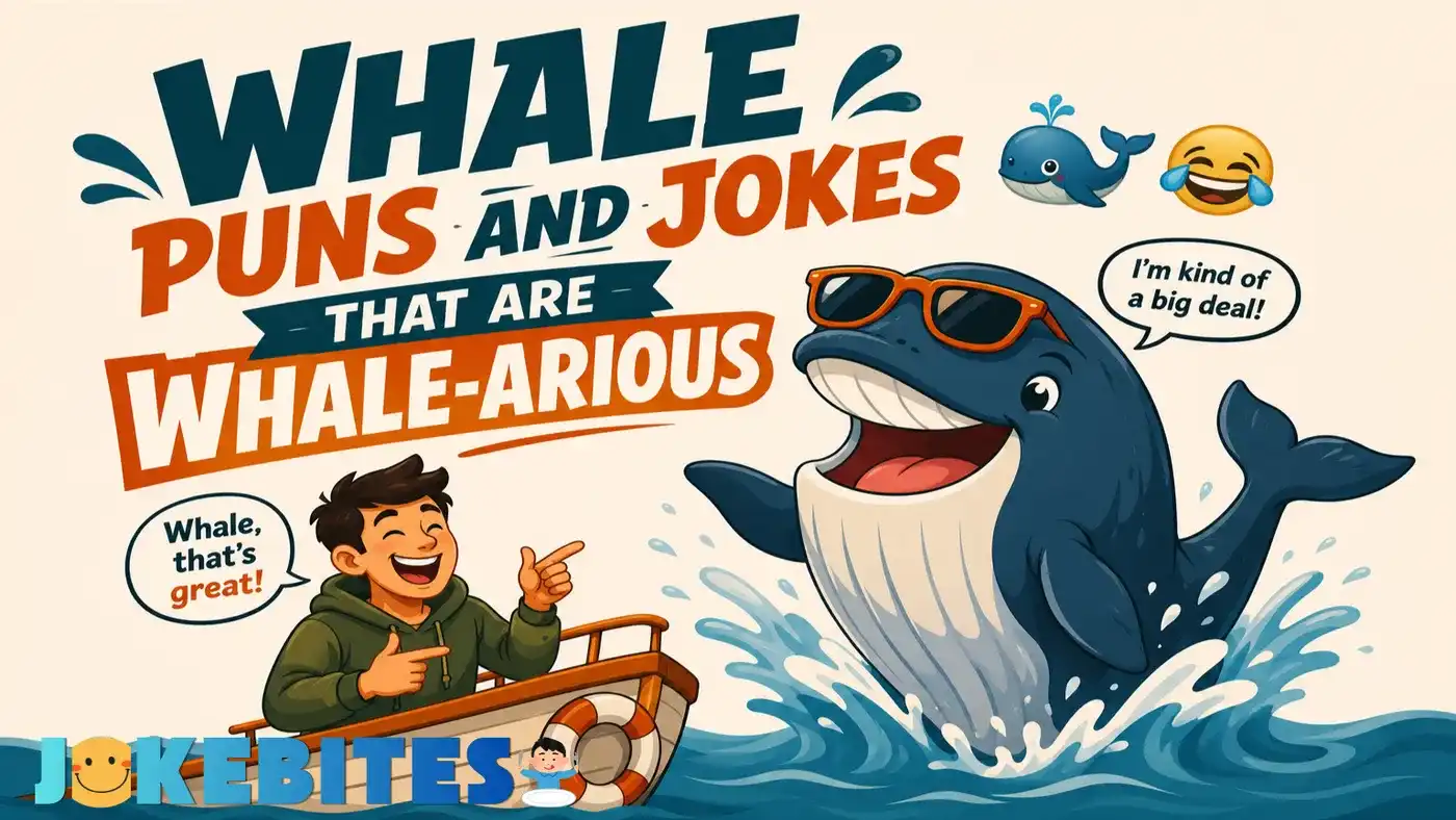 Whale Puns and Jokes That Are Whale-arious ππ